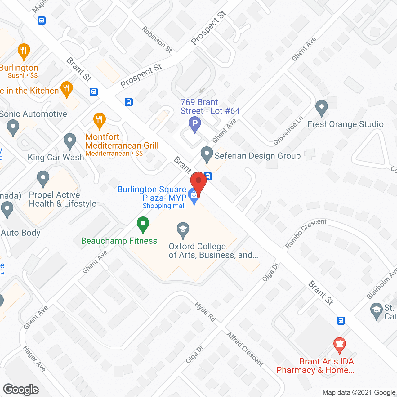 Map of the neighborhood around International Care Mgmt Svc