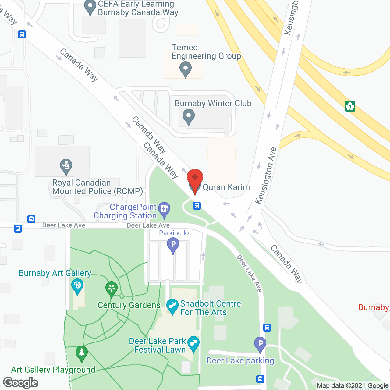Map of the neighborhood around Cpac Inc