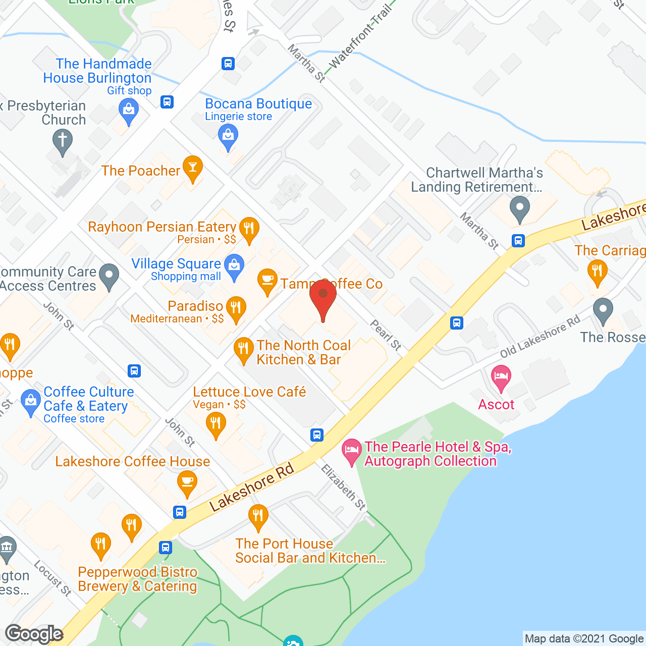 Map of the neighborhood around Christopher Court Retirement