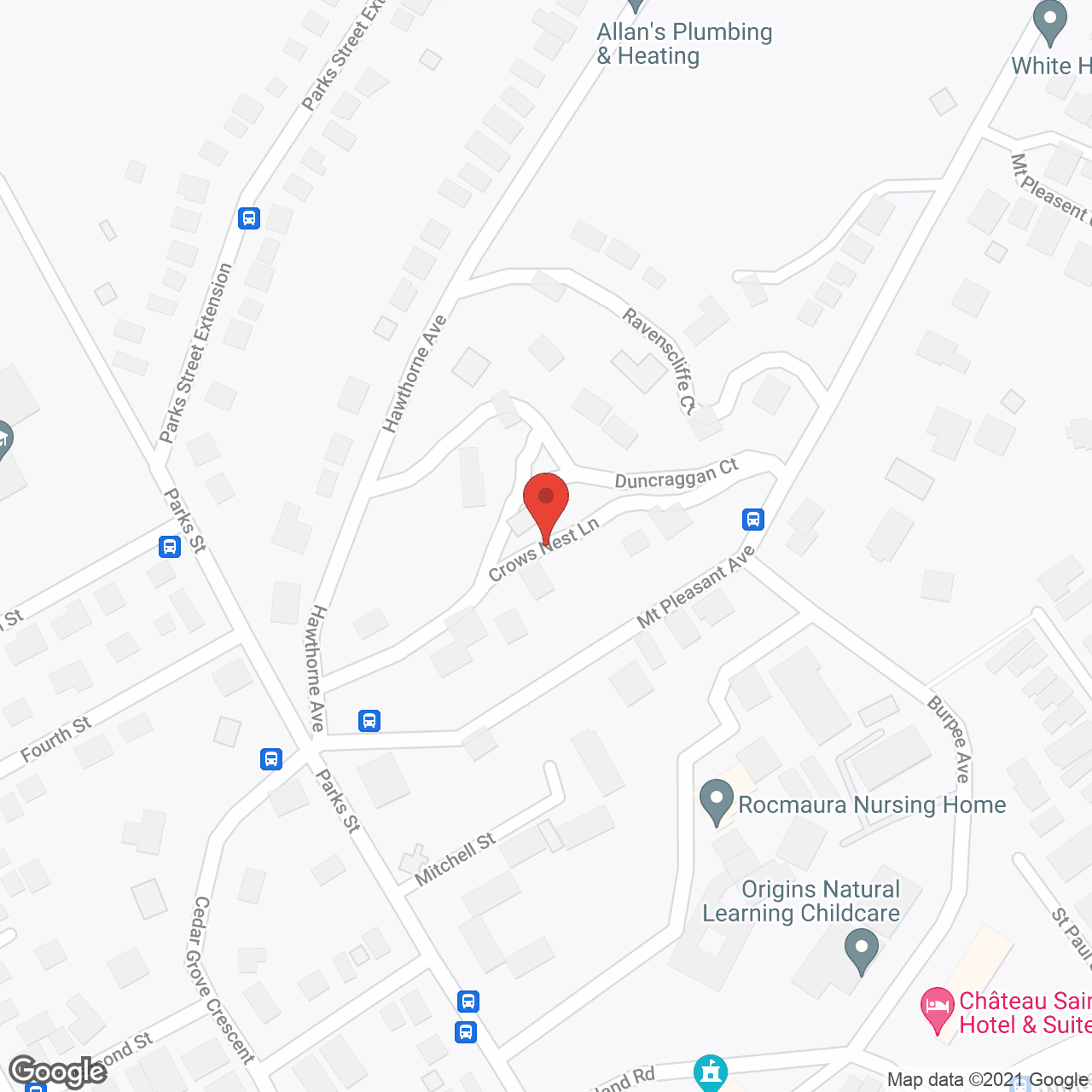 Chase Senior Homes in google map