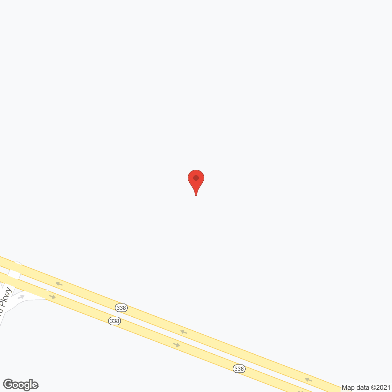 Map of the neighborhood around The Parks Senior Living