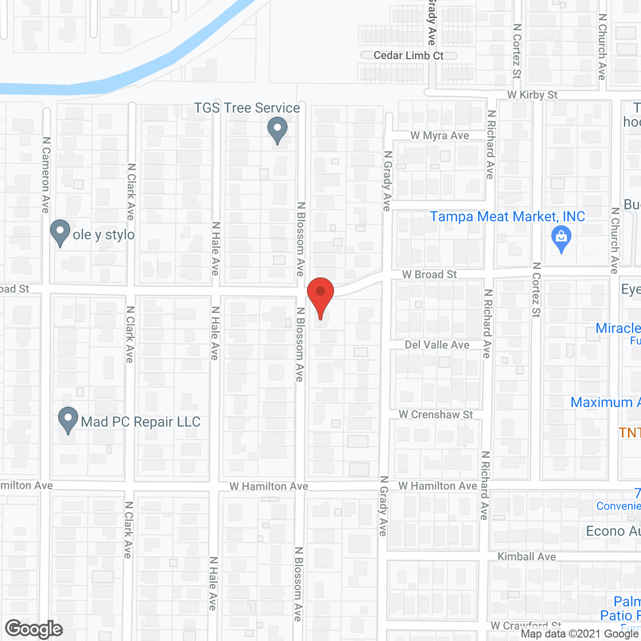 Map of the neighborhood around Your House ALF