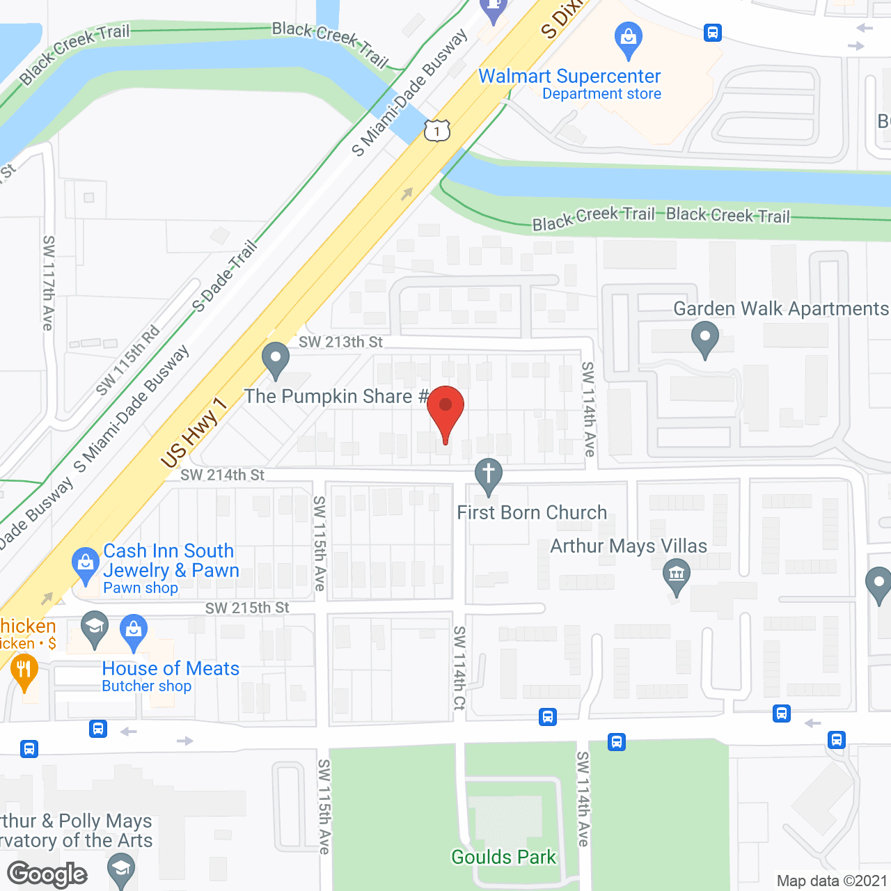 Map of the neighborhood around Blessing Time ALF Inc