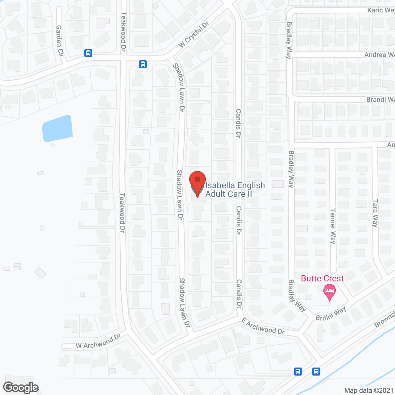 Map of the neighborhood around Spring Lily Adult Foster Home