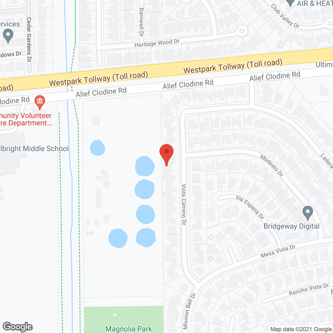 Map of the neighborhood around Faith Assisted Living #3