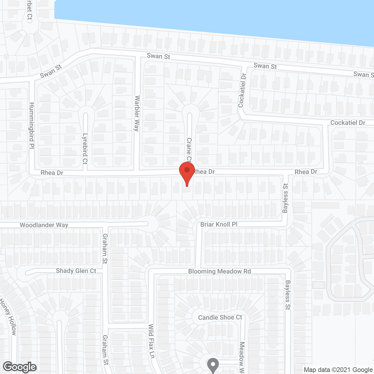 Map of the neighborhood around Good Samaritan Elderly Home I