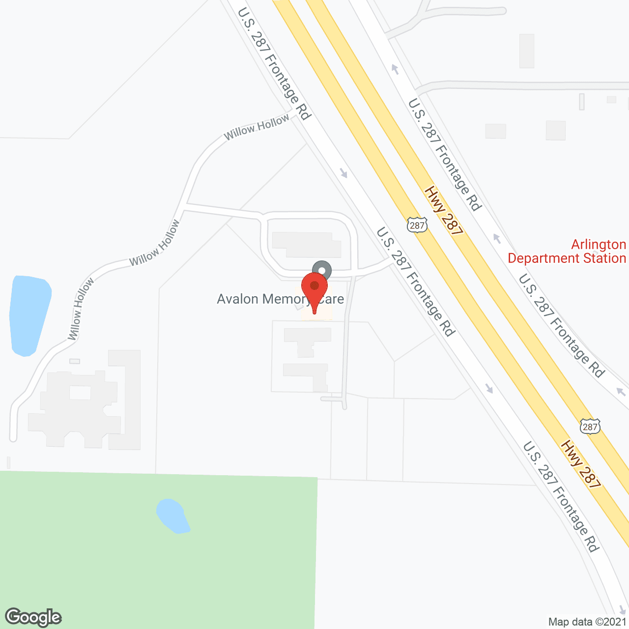 Avalon Memory Care - 7140 in google map