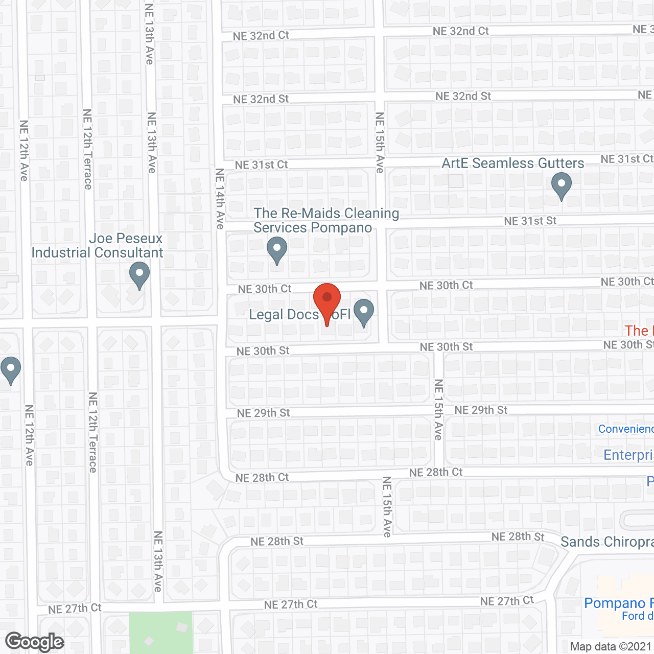 Map of the neighborhood around Private Life Retirement Place