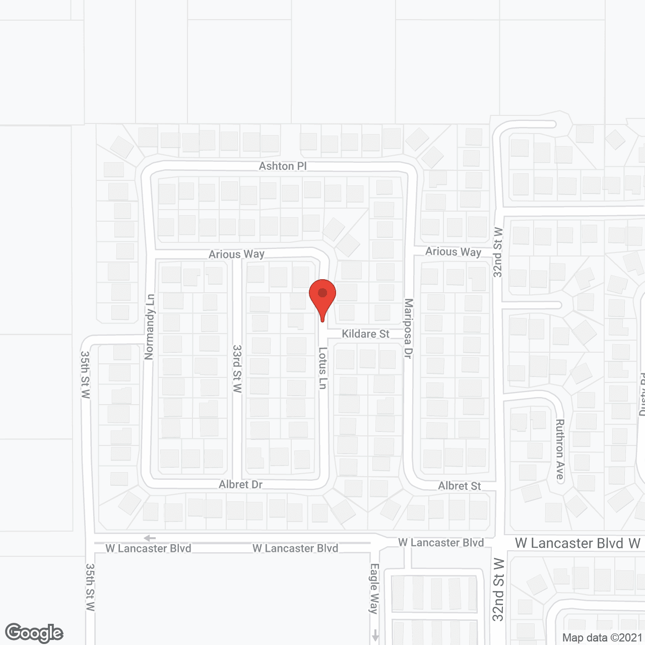 Map of the neighborhood around Arayata Elderly Care