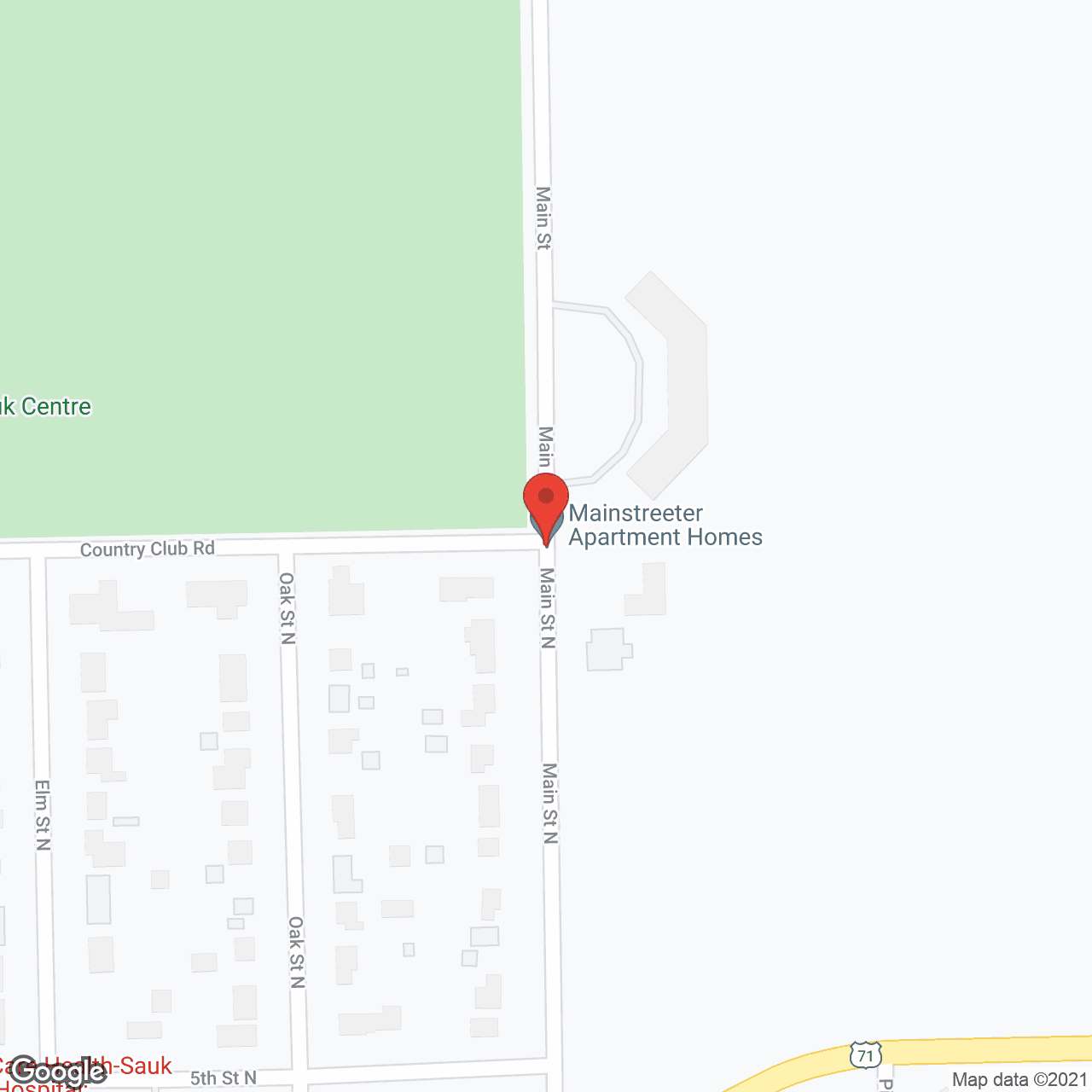 Map of the neighborhood around Fairway Pines