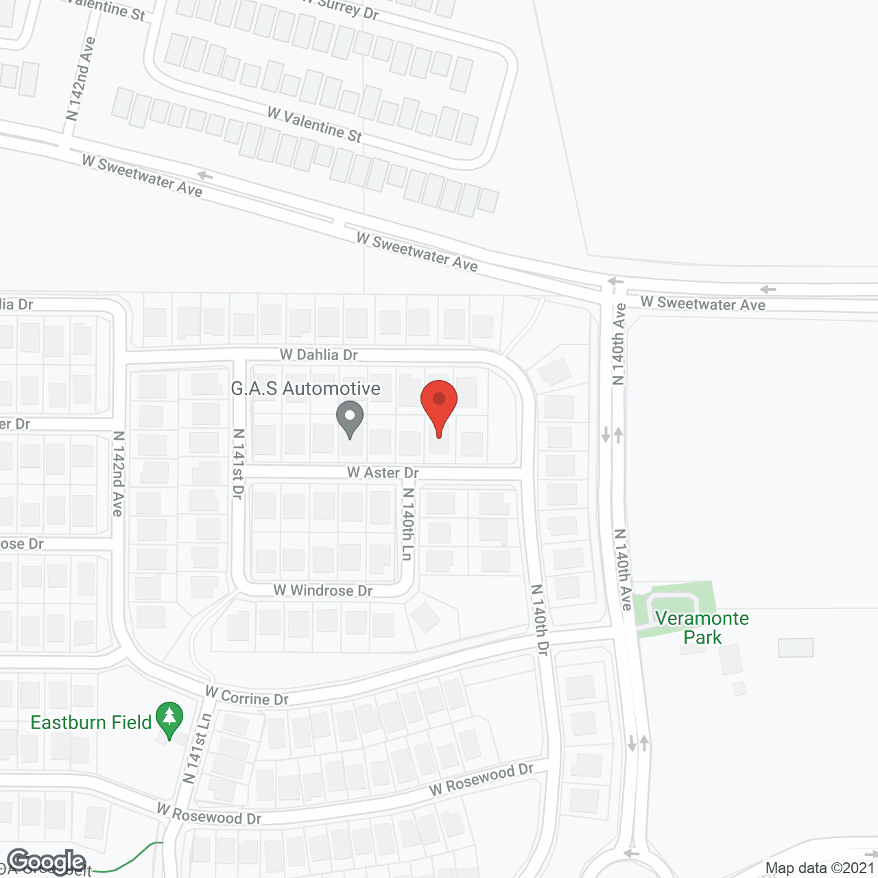 Map of the neighborhood around Carmen's Senior Care Home