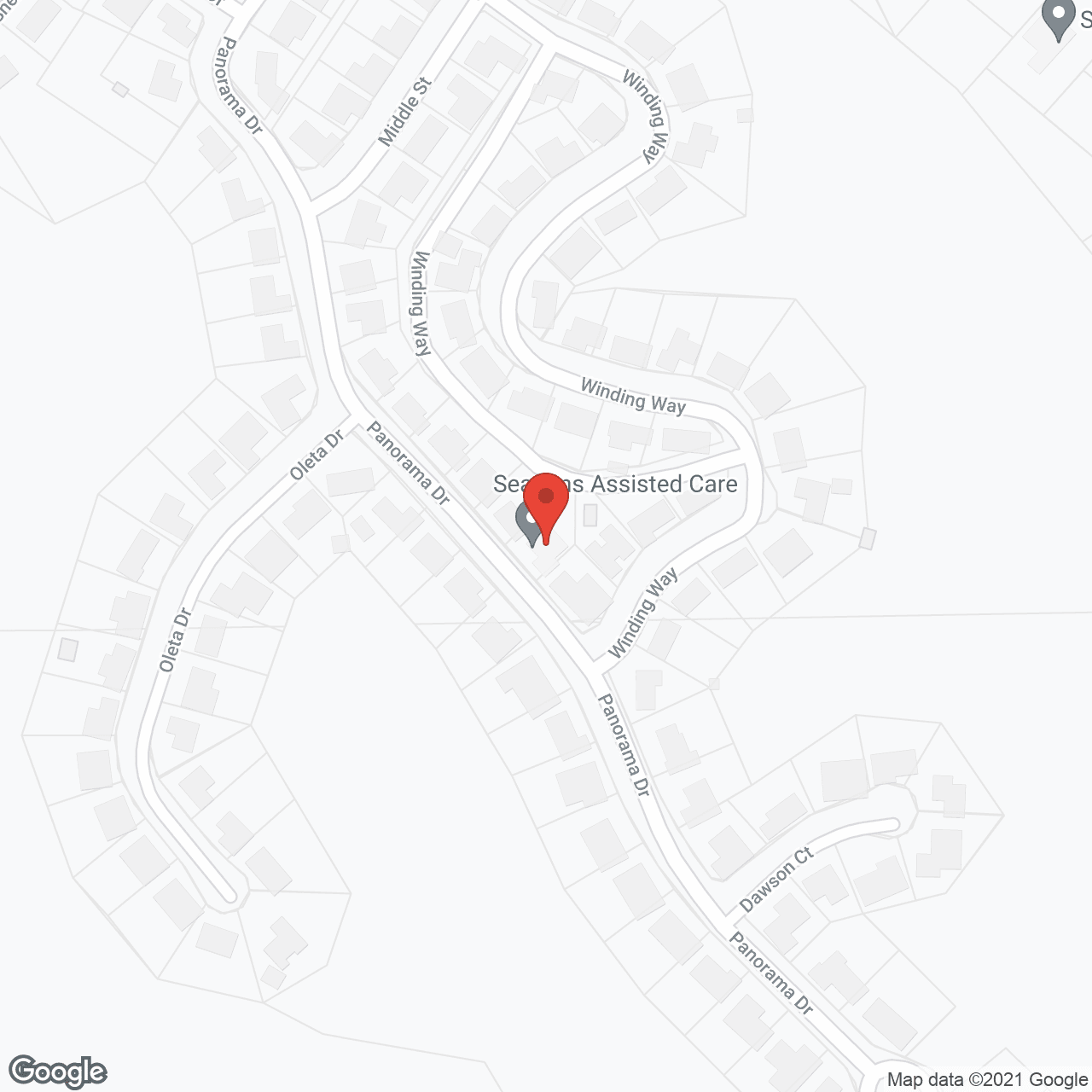 Map of the neighborhood around Season's Assisted Care Home