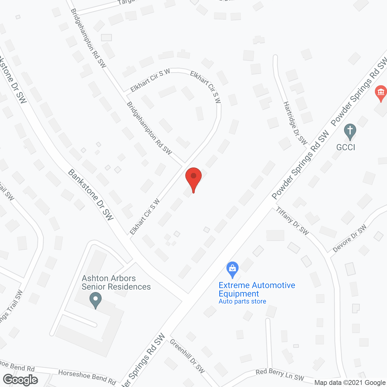 Map of the neighborhood around Premium Personal Care Home