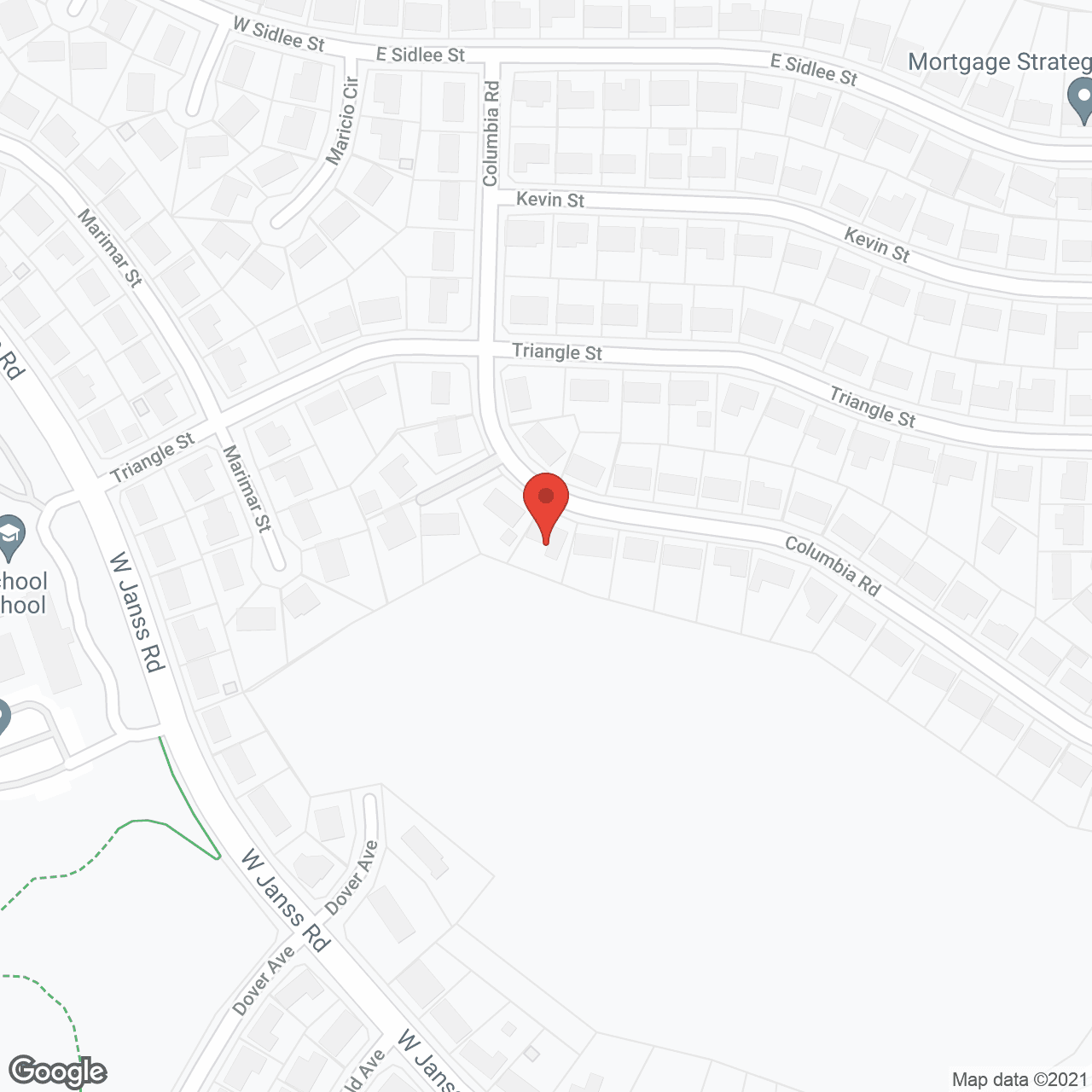 Map of the neighborhood around The Norma J Home for the Elderly