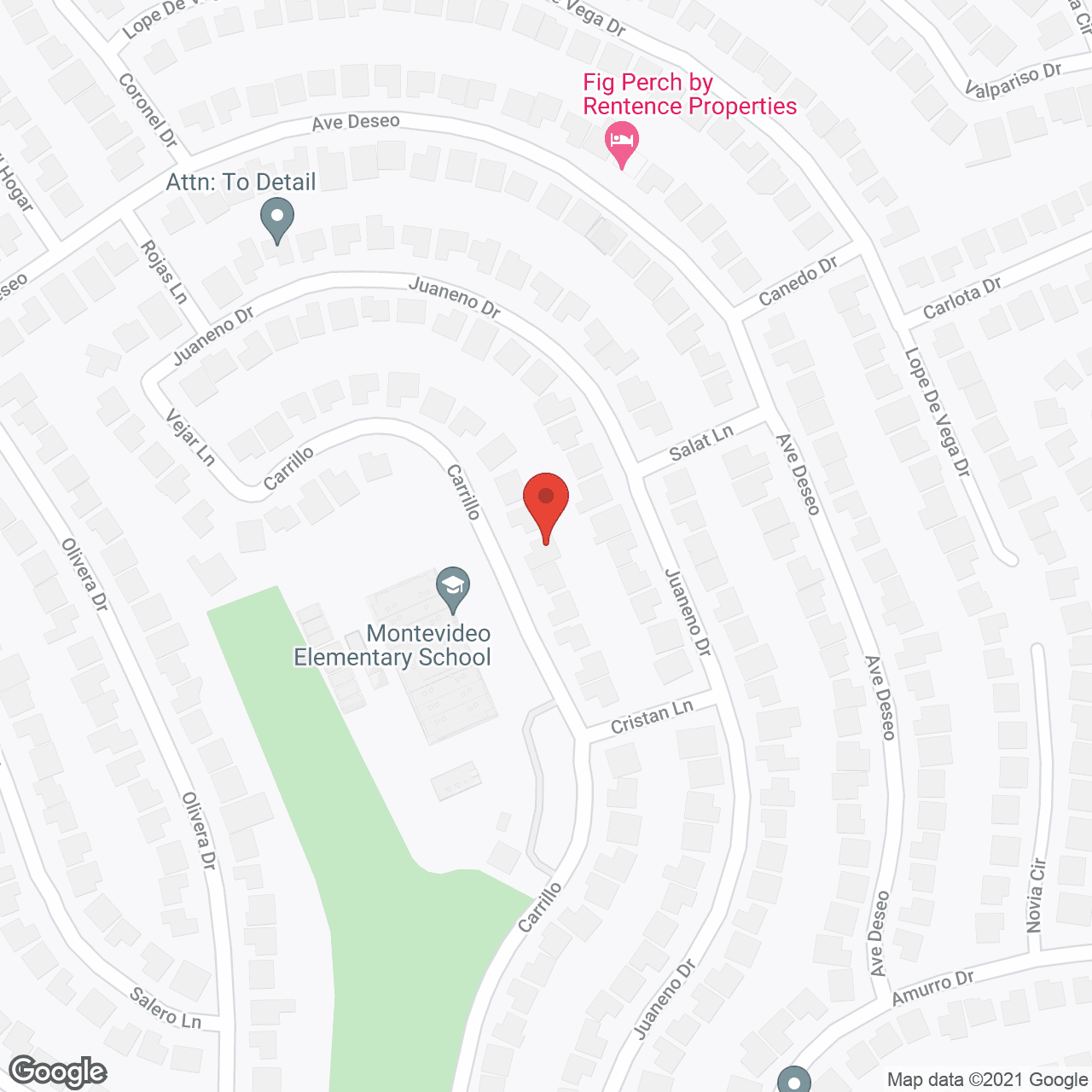 Map of the neighborhood around Comfort and Care For the Elderly