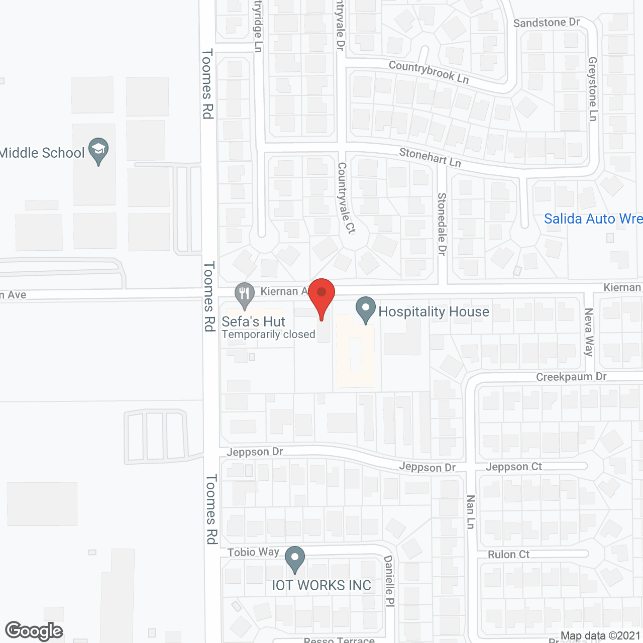 Map of the neighborhood around Best Care Home