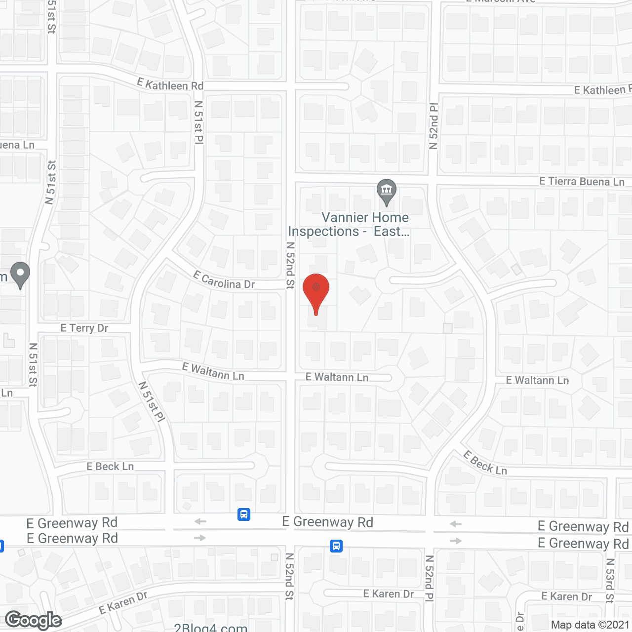 Map of the neighborhood around Shadow Ridge Adult Care Home