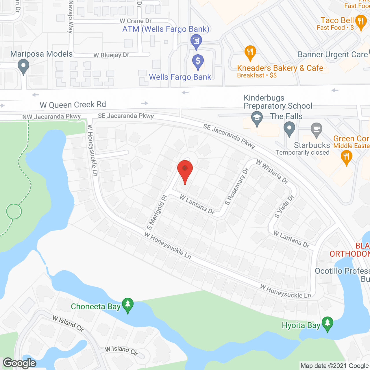 Map of the neighborhood around Golden Home Assisted Living