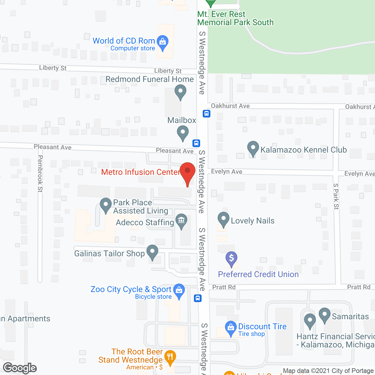 Park Place Assisted Living in google map