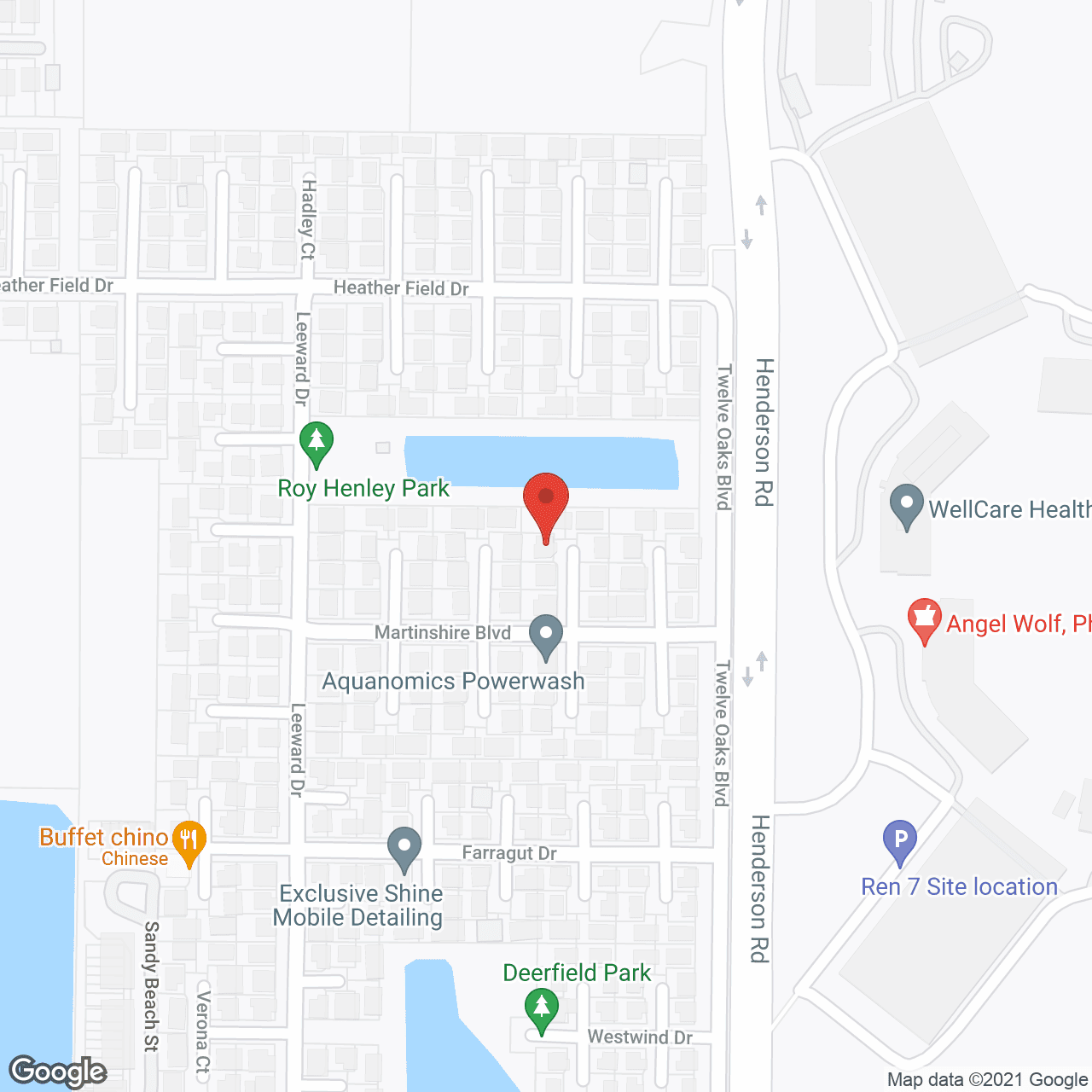 Map of the neighborhood around Villa La Esperanza III LLC