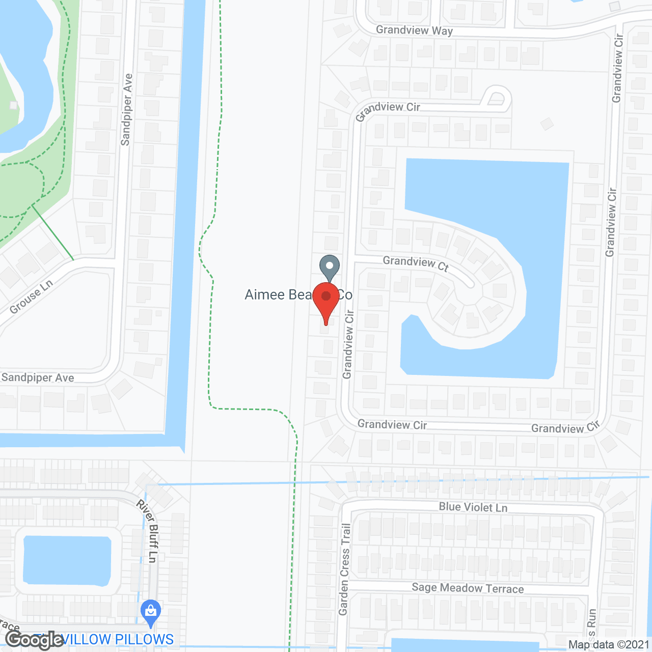 Map of the neighborhood around Alpha Care
