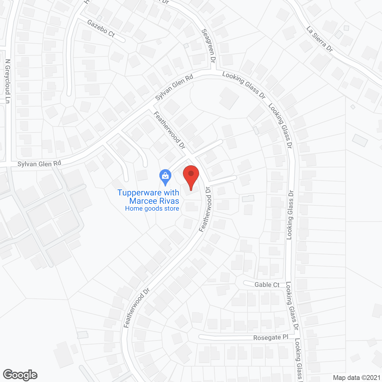 Map of the neighborhood around Allison's Home Care