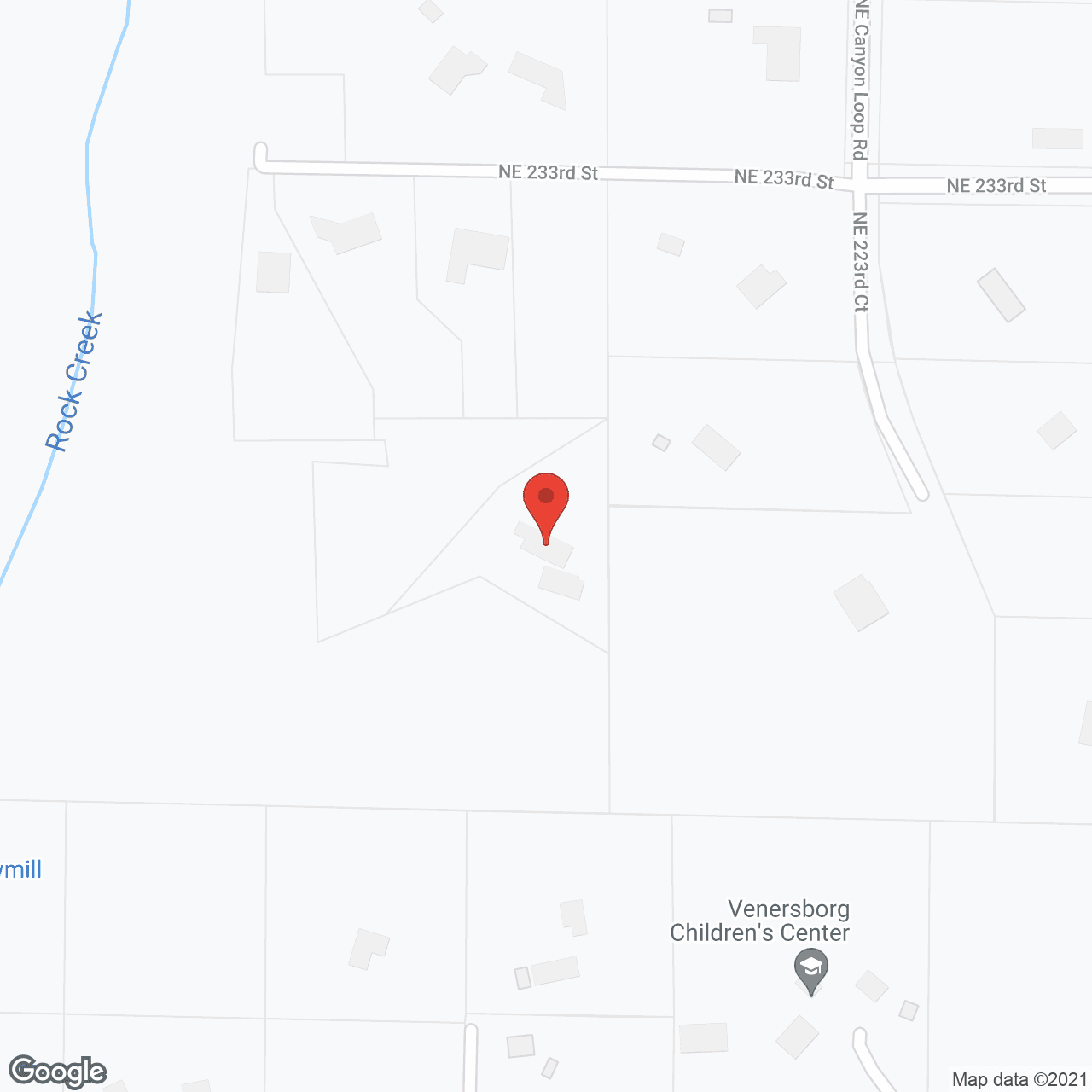 Map of the neighborhood around Family and Company NW
