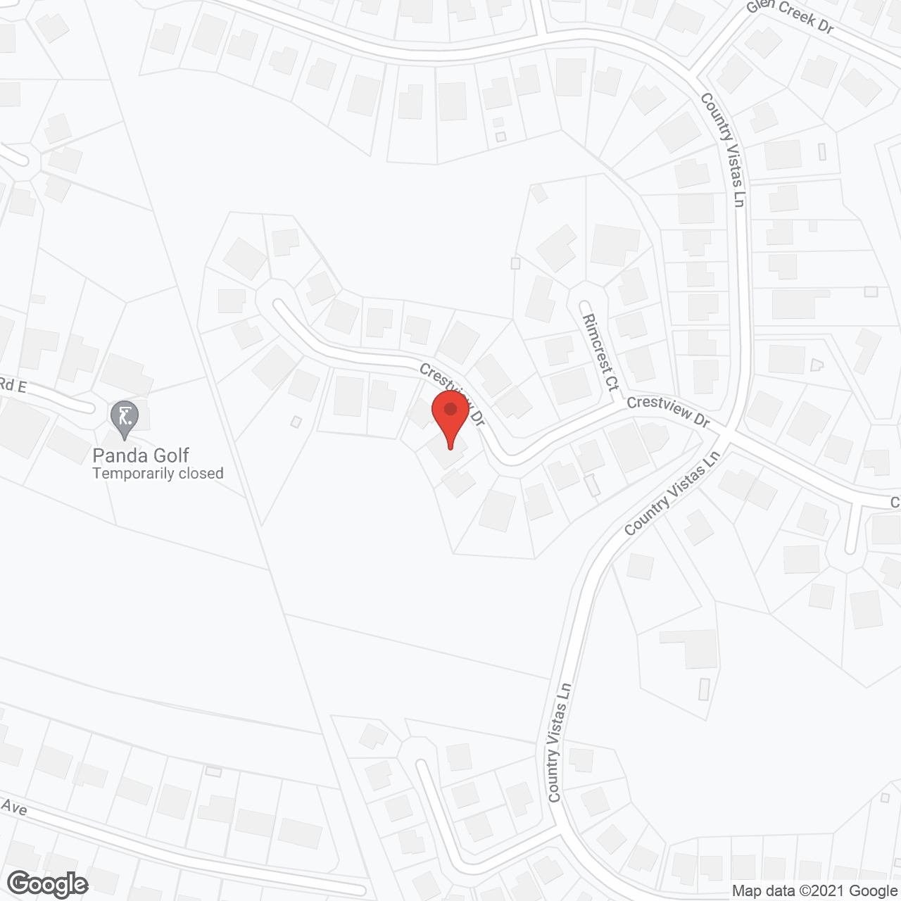 Map of the neighborhood around Vintage Home and Residential Care