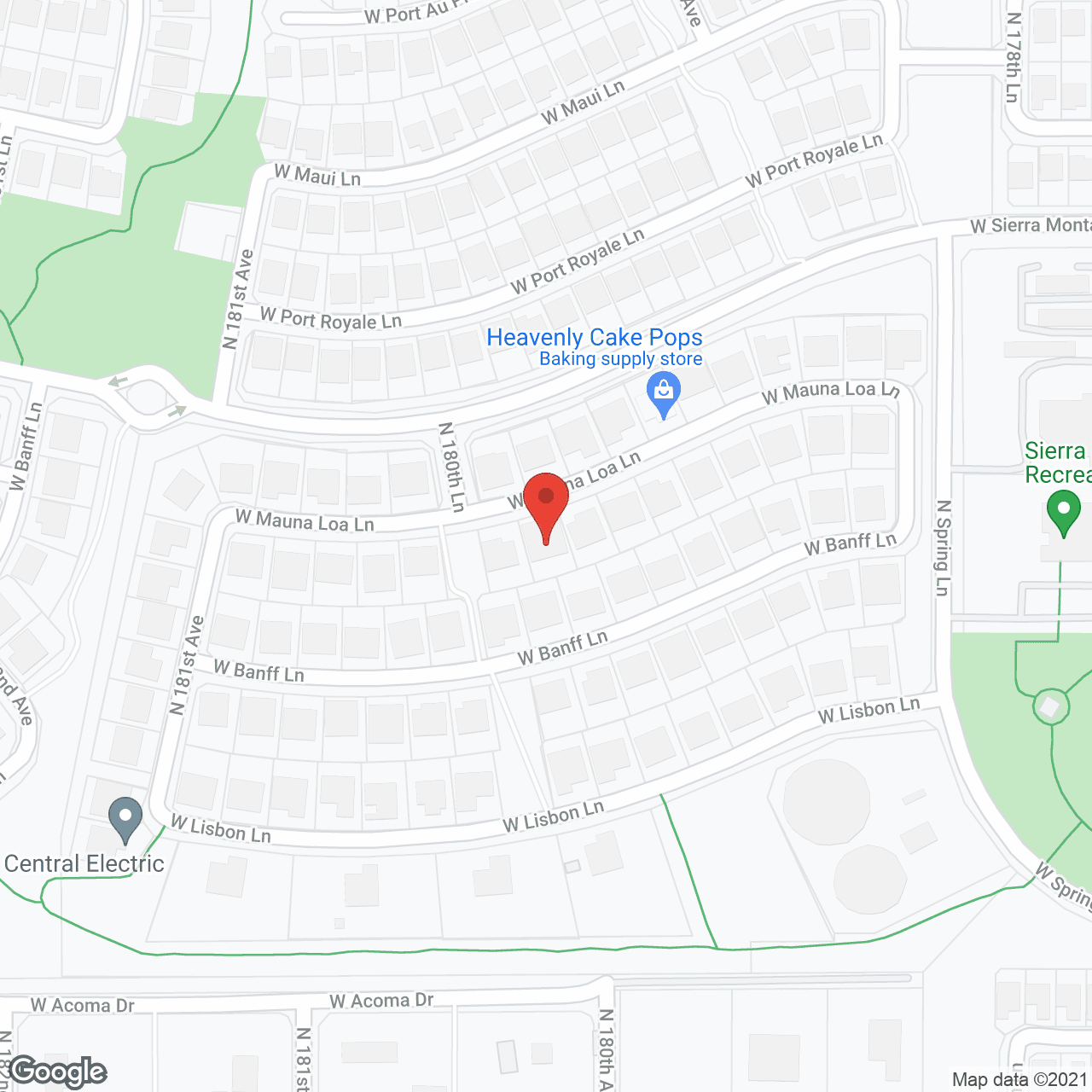Map of the neighborhood around Feels Like Home Assisted Living