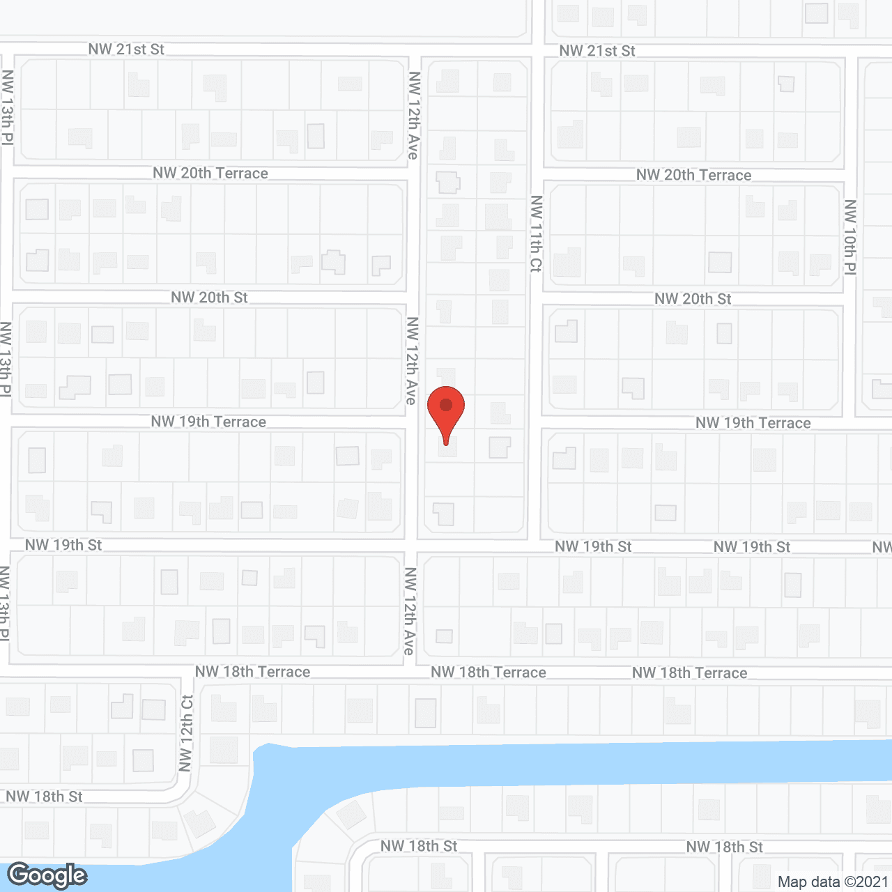 Map of the neighborhood around Hannah's Heart Assisted Living Facility