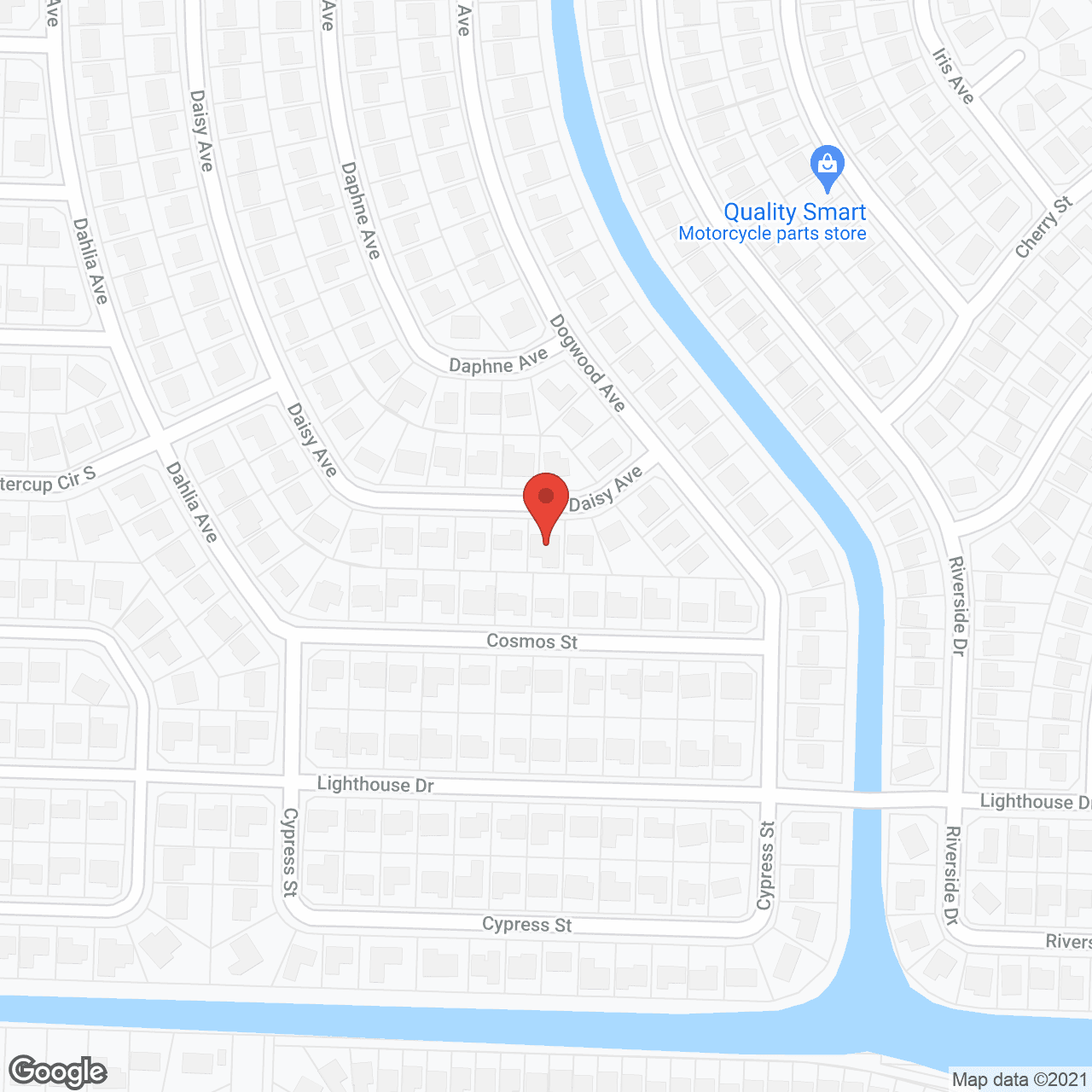 Map of the neighborhood around Emmanuel Care Assisted Living Facility
