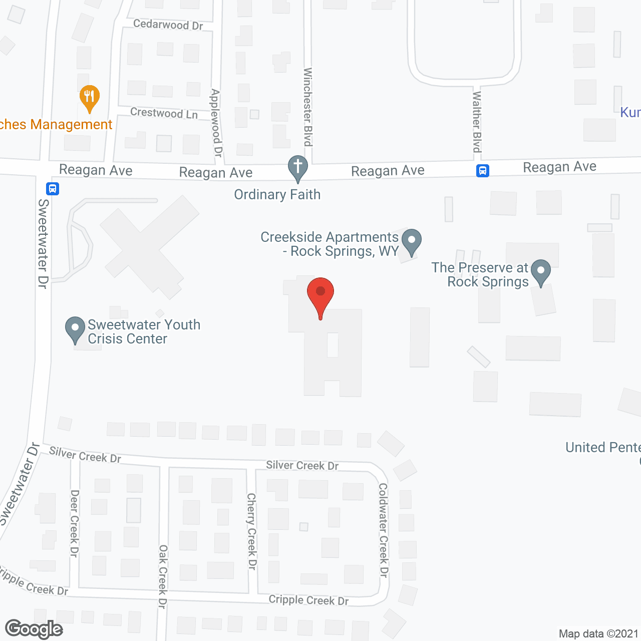 Deer Trail Assisted Living in google map