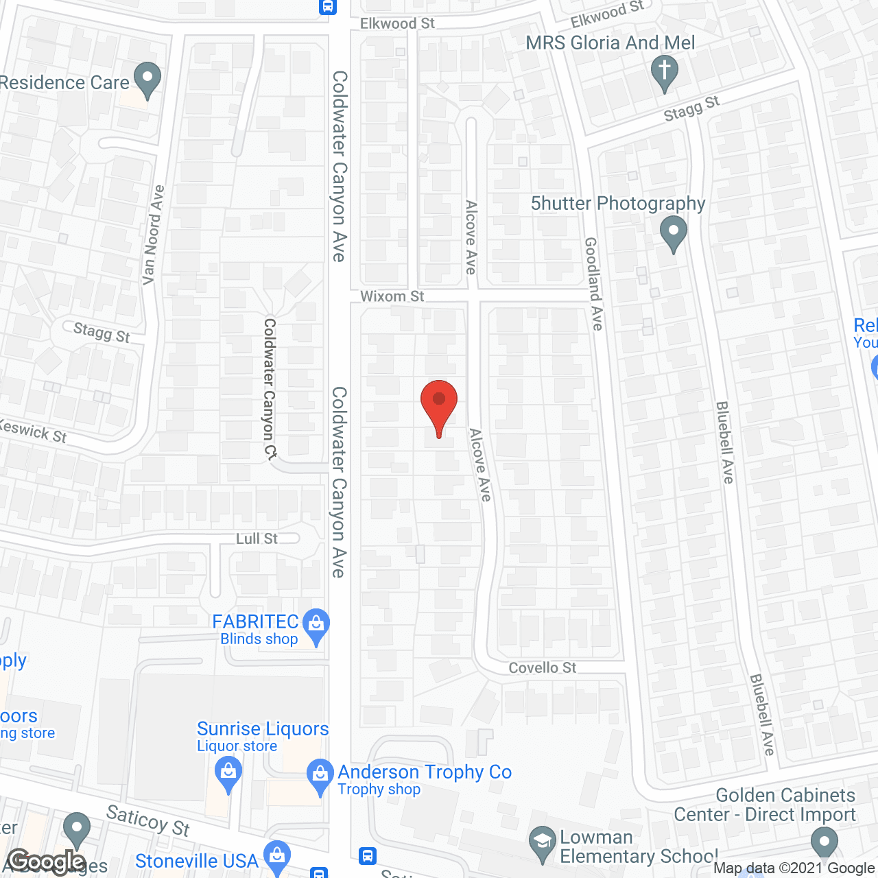 Map of the neighborhood around Masa Comfort Living Inc.