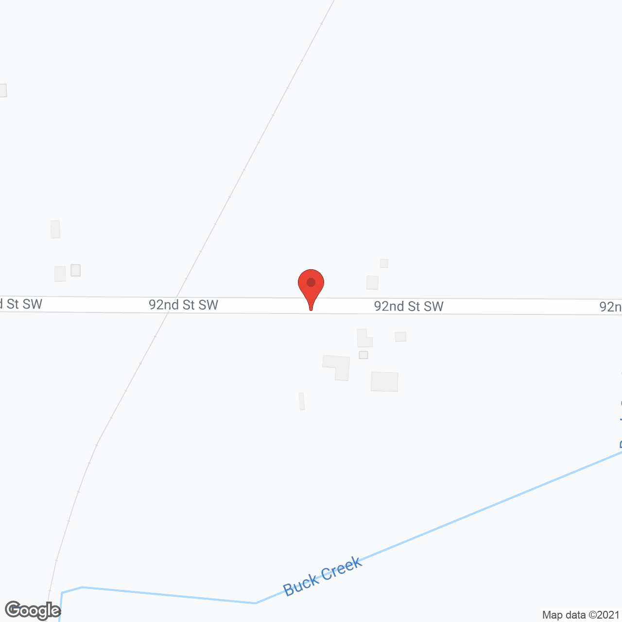 Map of the neighborhood around Barn Swallow Manor