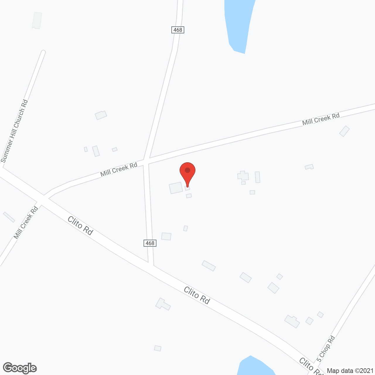 Map of the neighborhood around Serenity Springs Personal Care Home #1