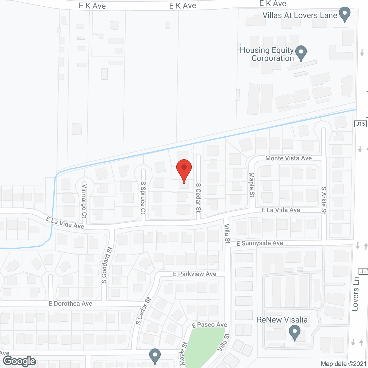 Map of the neighborhood around Premier Memory Care Home