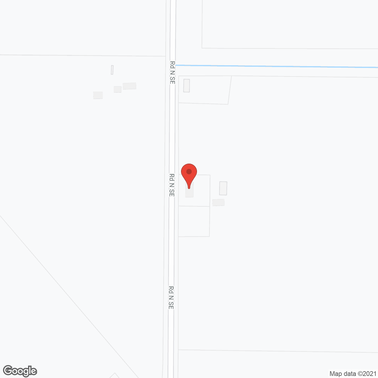 Map of the neighborhood around Larks Haven