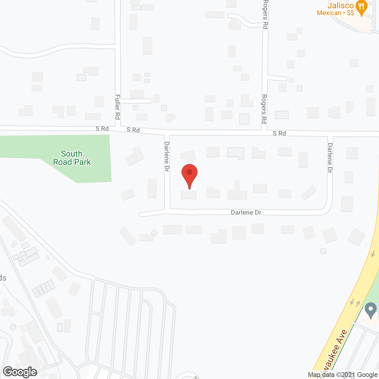 Map of the neighborhood around Theresa's Home Care, LLC