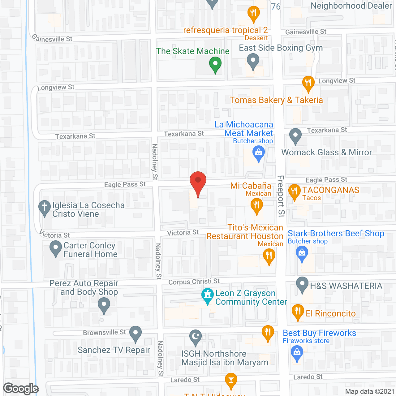 Map of the neighborhood around Sweet Home Assisted Living