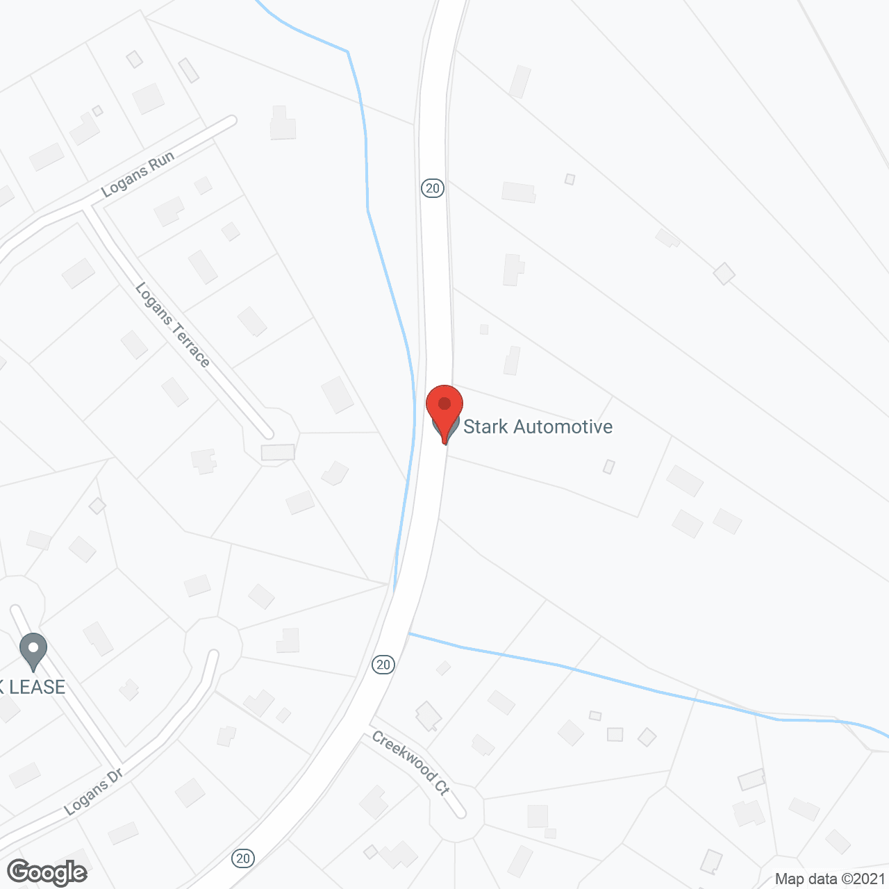 Map of the neighborhood around Choice Care Senior Home
