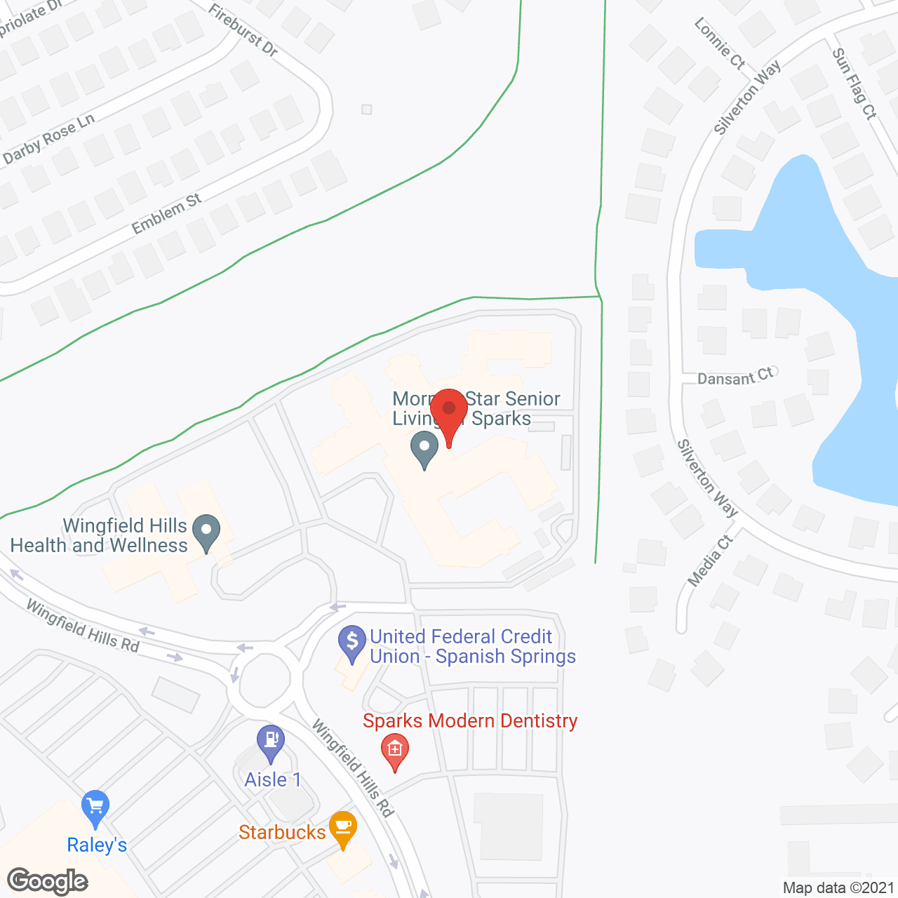 MorningStar Senior Living of Sparks in google map