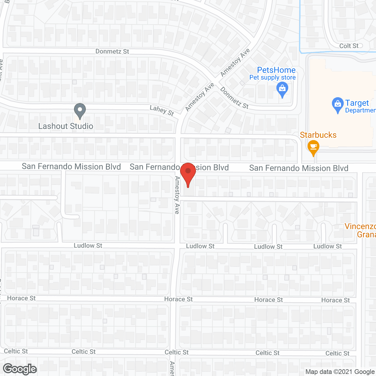 E.M. Care in google map