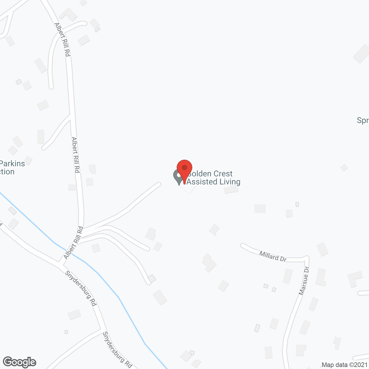 Golden Crest in google map