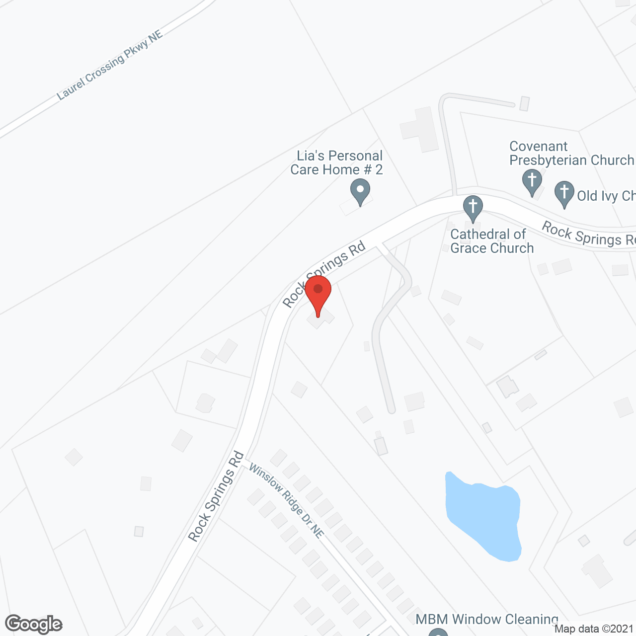 Map of the neighborhood around Safe Harbor Personal Care Home