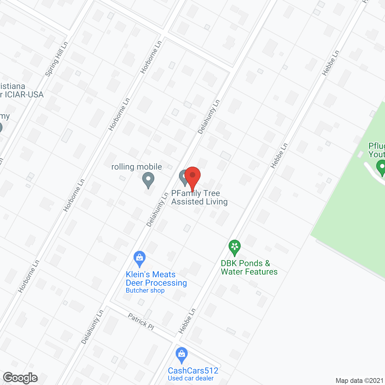 Map of the neighborhood around Family Tree Assisted Living