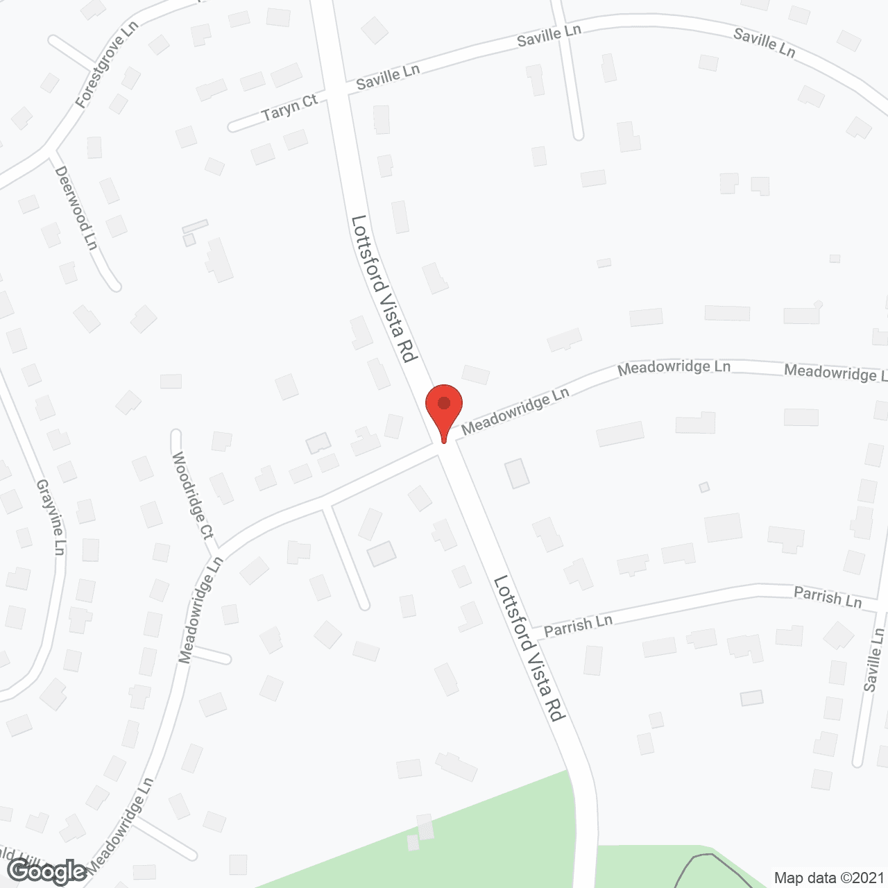 Map of the neighborhood around Sure Health Assisted Living