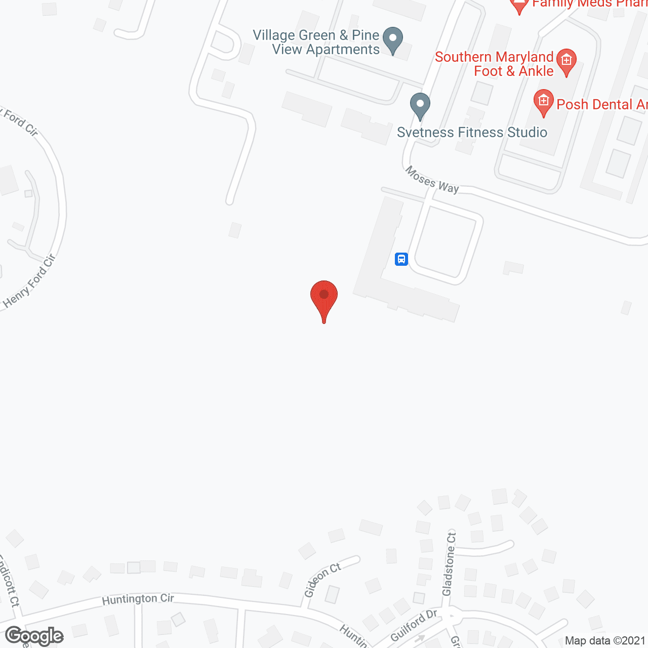Map of the neighborhood around Walldorf Astor