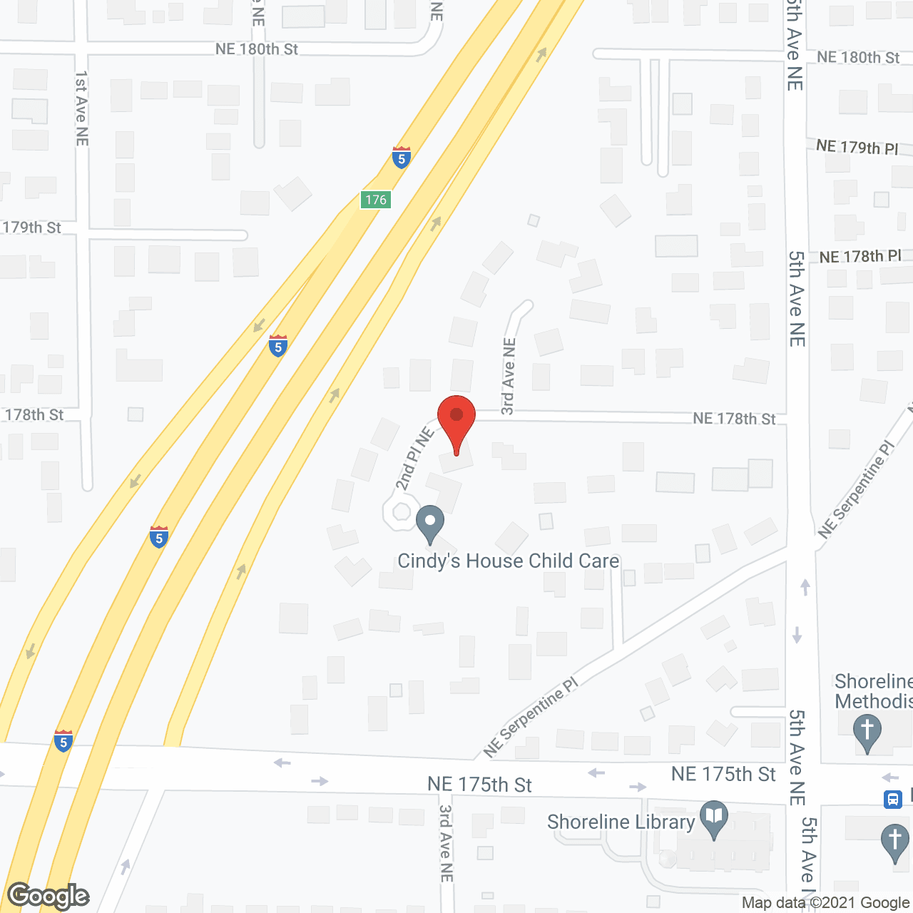 Map of the neighborhood around River of Life Home Care