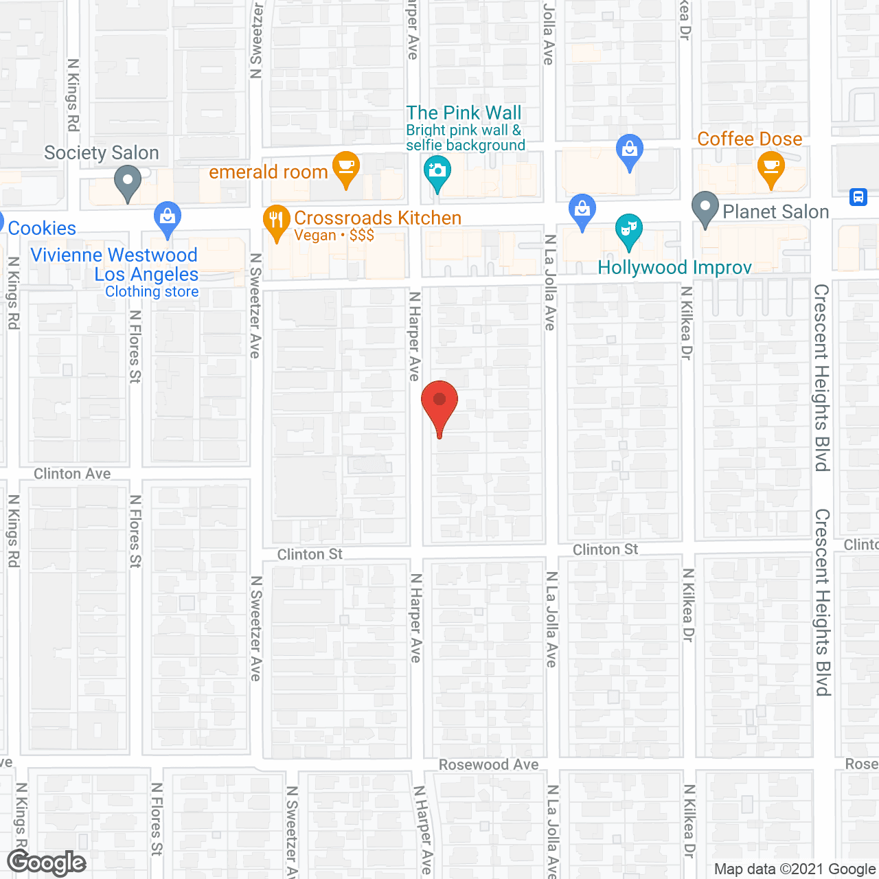 Map of the neighborhood around Better Living and Care III