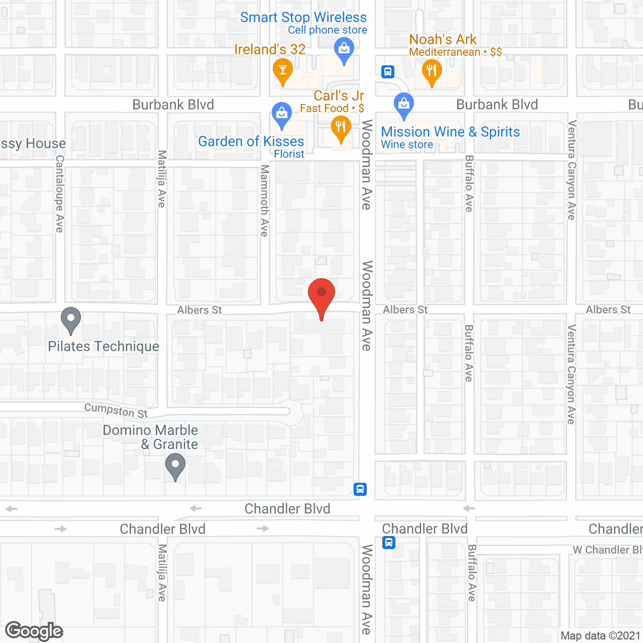 Map of the neighborhood around VIP Guesthome